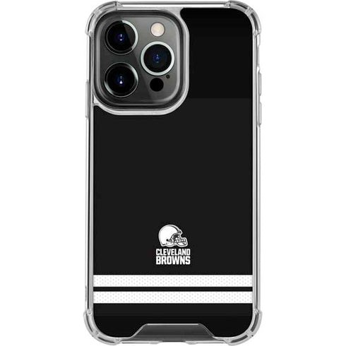 NFL Cleveland Browns Shutout iPhone 15 Pro Clear Case